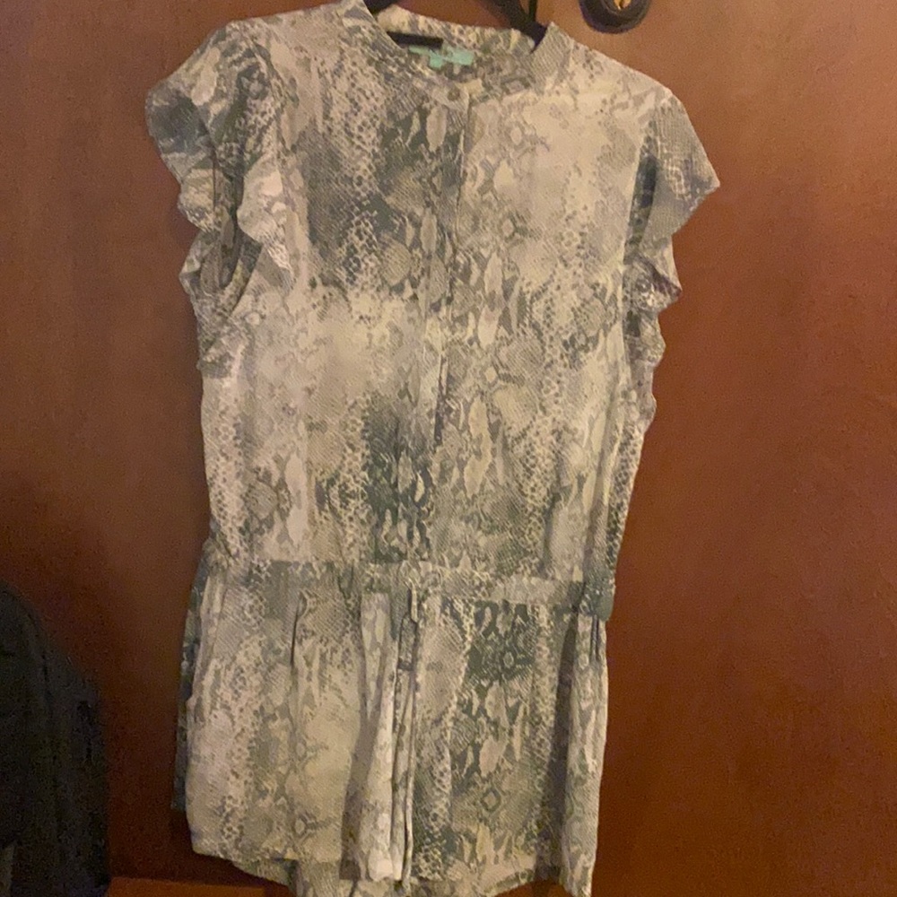 Karlie Snakeskin Romper
